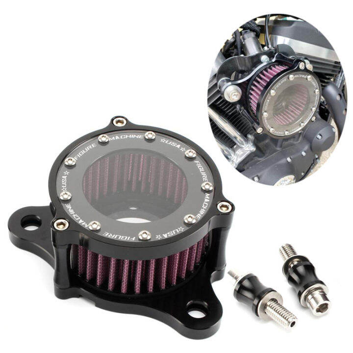 Motorcycle Air Filter CNC Air Cleaner Intake Filters System For Harley
