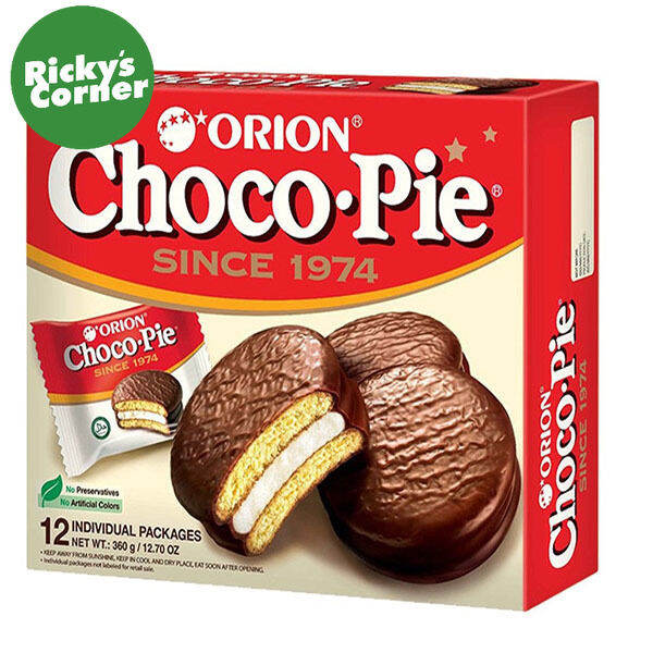 Orion choco pie 12 individual packages Lazada PH