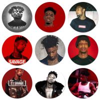 21 Savage 10 Kitchen Home Decor Refrigerator Magnetic Stickers bottle Beer Opener 58mm