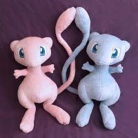 【CC】 Heterochromatic Evolution Plushies Mewtwo Stuffed Anime Hobbies Collections Children Birthday