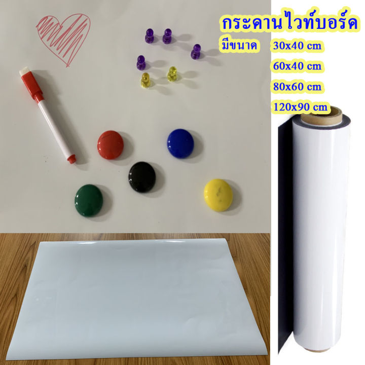 Magnetic dry erase wall sticker –