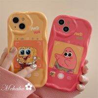 Mrhaha เคสครีมแฟชั่นสำหรับ Vivo V27e Y36 Y02 Y20 Y21 Y15A Y02s Y35 Y22 Y16 V25 Y30 Y50 Y20s Y91 Y17ปลาดาวแพททริก Y12 Y15 Y21s Y12A เคสโทรศัพท์น่ารักเป็นคู่ฟองน้ำการ์ตูนบ๊อบและคุณภาพสูงปกป้องกันซิลิโคน?คลังสินค้าพร้อม