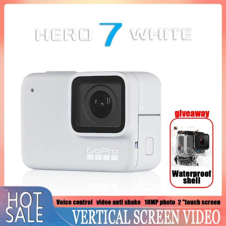 Gopro HERO 7 WHITE Action Camera กล้องกีฬากลางแจ้งพร้อม Ultra HD Video
