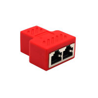 Baicai พอร์ต1ถึง2คู่หญิง CAT5/6/7 RJ45ตัวแยกเครือข่าย LAN สายแปลงอินเตอร์เน็ตสำหรับเครื่อง Mac ห้องครัว