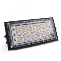 โคมไฟไฟฟลัดไลท์ถนนโคมไฟฟลัดไลท์ LED สปอตไลท์ไฟภายนอกอาคารกันน้ำ IP65 1ชิ้น3000K