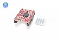 3D printer A4988 stepper motor driver Reprap send heat sink pin header has been welded red