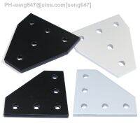 1 Piece 5 Holes 90 Degree 2020 3030 Series Joint Board Plate Corner Angle Bracket for 20S 30S Aluminum Extrusion Profile