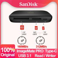 Sandisk SDDR-A631 Memory Card Reader Imagemate Pro USB 3.1 Multi-Card Reader For SD SDHC SDXC Microsdhc Microsdxc UDMA7 CF Card