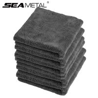 【CW】 9pcs Car Microfiber Absortion 40X40cm Detailing Cleaning Washing Accessories