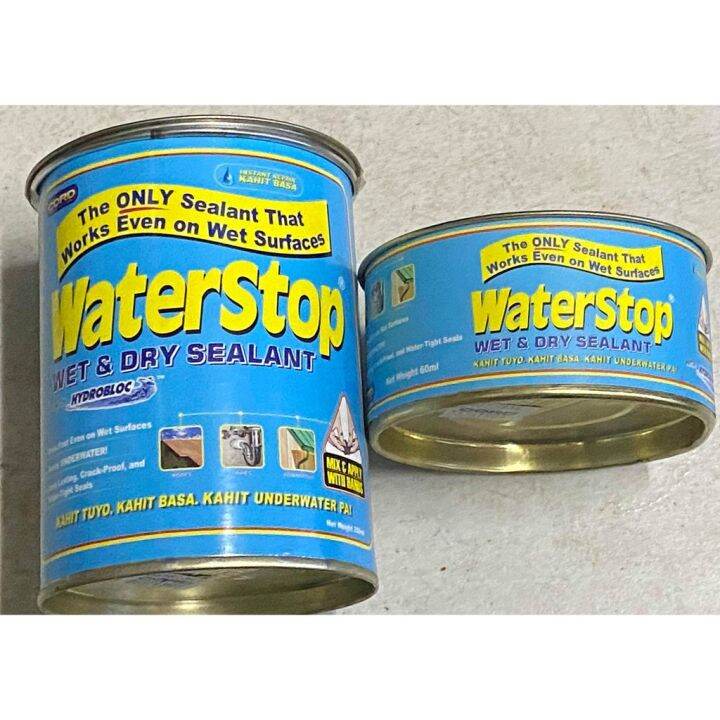 cord waterstop wet and dry sealant works under water surface 60 200 ml