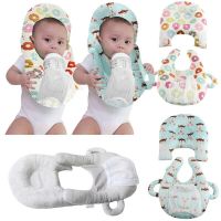 [A-O-K] Child Care Nursing Pillow Multifunction Anti Roll Self-Feeding Support Baby Feeding Pillow with Removable Case for Breastfeeding Moms and Babies