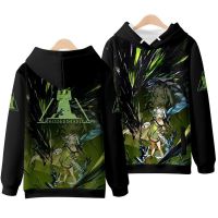 Arknights-Sudadera con capucha 3d para hombre y mujer, ropa de manga larga con estampado de Anime, disfraz de Cosplay, Harajuku