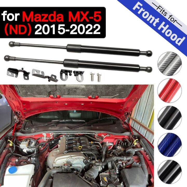 Hood Gas Struts for Mazda MX-5 ND MX5 Miata Roadster 2015-2022