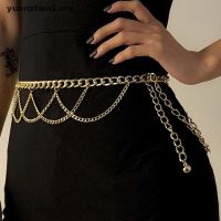 【hot sale】 ☽▨♛ B55 ZHEN Sexy Butterfly Waist Chain Belt Women Punk Chain Alloy Belly Chain Body Jewelry MY