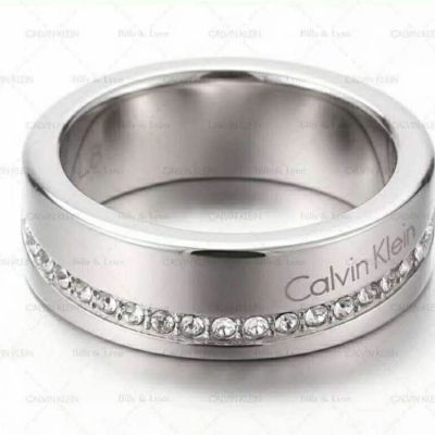 CK titanium steel couples ring --ckjz230713✁
