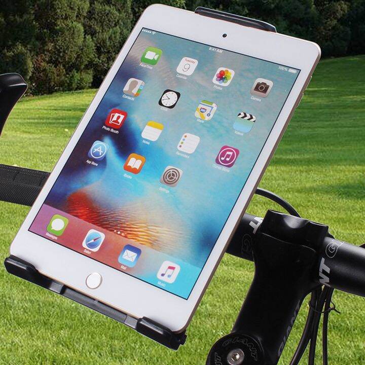 [Hot K] Bicycle Tablet Holder Universal 4 13" Adjustable Microphone