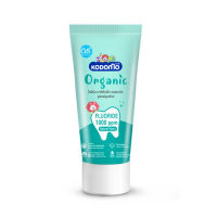 0.5+KODOMO ยาสีฟันเด็ก ออร์แกนิค โคโดโม Organic Baby Toothpaste สูตรฟลูออไรด์ 1000 ppm ชนิดเจล 40 กรัม (เลือกกลิ่นได้)(หมดอายุ 18/05/2026)