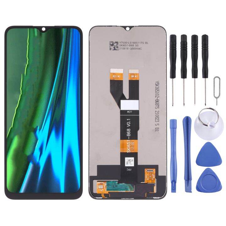 หน้าจอ-lcd-และ-digitizer-ประกอบเต็มตัวเครื่องสำหรับ-oppo-50i-narzo-realme