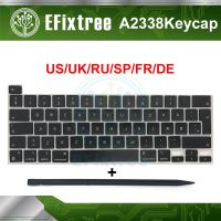 Latop A2338 Keycap Keys key Cap Keyboard Russian RU US UK French Spanish German Italian For Apple Macbook Pro Retina 13 M1