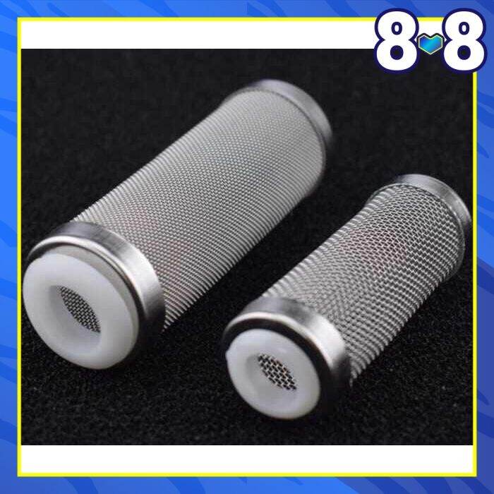 12 / 16mm Aquarium Stainless Steel Mesh Filter Shrimp Fish Inlet