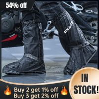 Waterproof Motorcycle Boots Shoe Covers Double layer Moto Motorcyclist Boot Rainproof Shoes Cover for Motorbike Bicycle Antislip Rain Boots