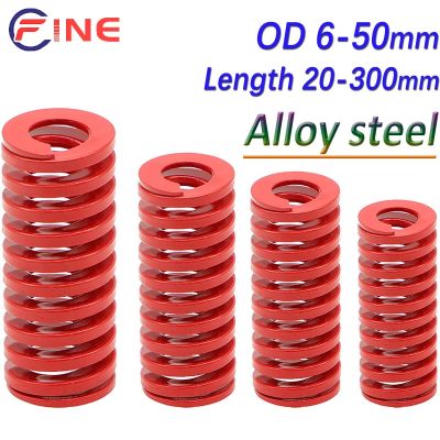 Die Springs Spiral Stamping Compression Mould Spring Red For Rear Trunk Tailgate Strut Support Lift Bar Tool Red Car Accessories Spine Supporters