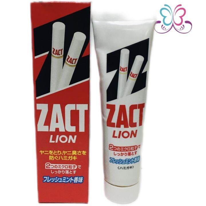 Lion Zact Smoker Toothpaste Stain Fighter 150g | Lazada PH