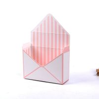 4Pcs Florist Bouquet Envelope Box Flower Wrapping Paper Packaging Boxes Folding Flower Envelope Basket for Wedding Party