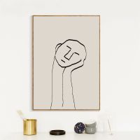 【hot】□∈☞  Boho Minimalist Sculpture Prints Abstract Figure Canvas Painting Wall Picture