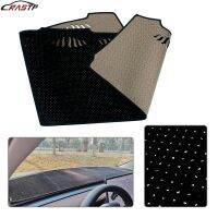 จัดส่งฟรี flannel Bling Diamond rhinestone รถ dashmat Dashboard MAT เจาะ Dash MAT Pad sunshade สำหรับรุ่น3 LKT099