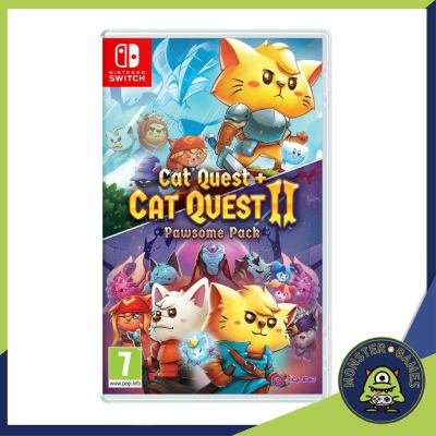 **มีซับไทย** Cat Quest Pawsome Pack 1&2 Nintendo Switch Game แผ่นแท้มือ1!!!!! (Cat Quest Switch)