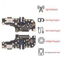 Novaphopat สำหรับ Xiaomi Mi 10T Lite พอร์ตแท่นชาร์ท USB ปลั๊กที่ชาร์จความเร็วสูงบอร์ด MIC Flex Cable กับ IC