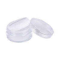 LIANGZHOU 12ml Empty cosmetic sifter ผงหลวม Jar ภาชนะพัฟกล่องแต่งหน้าพร้อมพัฟ