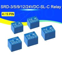 รีเลย์5ชิ้น Srd-12vdc-Sl Srd-5vdc-Sl-C Srd-3vdc รีเลย์ Srd-9v 4/5พิน12V Dc คุณภาพสูง Javino