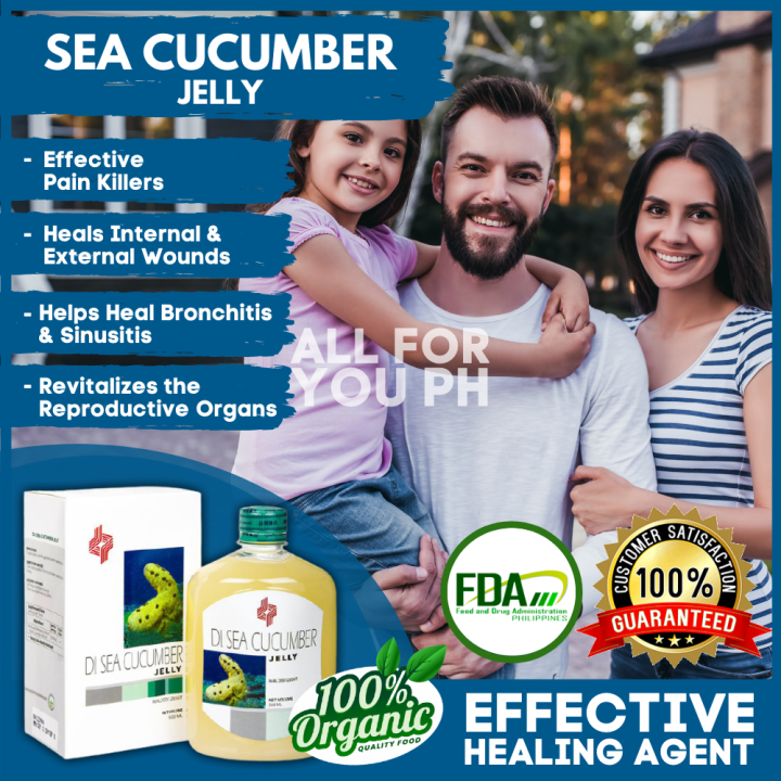 ORIGINAL SEA CUCUMBER JELLY RICH IN NATURAL COLLAGEN WITH SKIN