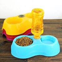 【cw】 Feeder Cats Bowl Dog Feeding  amp; Watering Supplies Eco-friendly Slip-resistant Dispenser