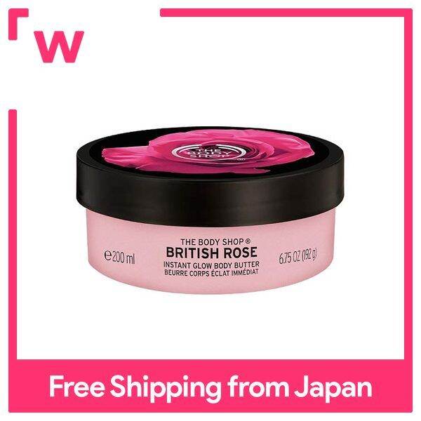 The Body Shop Body Butter British Rose 200ml Lazada