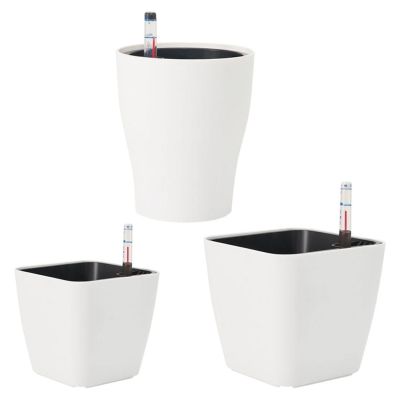 【CC】 Pot Watering Lazy Water-Absorbing Flowerpot With Level Device