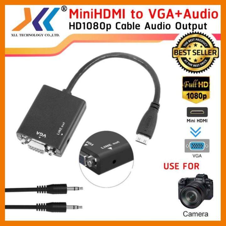 สินค้าขายดี-ตัวแปลงสัญญาณ-mini-hdmi-to-vga-audio-ที่ชาร์จ-แท็บเล็ต-ไร้สาย-เสียง-หูฟัง-เคส-ลำโพง-wireless-bluetooth-โทรศัพท์-usb-ปลั๊ก-เมาท์-hdmi-สายคอมพิวเตอร์