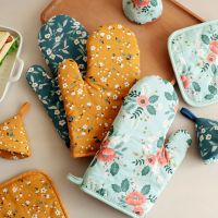 Anti-scalding Oven Gloves Mitts Kitchen Silicone Gloves Tray Dish Bowl Holder Baking Insulation Hand Clip Pot Holder