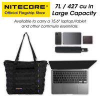 NITECORE SLB07 7L Tote กระเป๋าขนาดใหญ่กระเป๋าสะพายไหล่600D ไนลอน Casual ยุทธวิธีเครื่องมือสลิงกระเป๋ากระเป๋าถือ Molle ระบบ Men Women