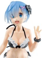 【】 littlebaby.lk อีกครั้ง: ศูนย์ในโลกที่แตกต่างจาก Zero Anime Ram Rem Bikini EXQ 22Cm PVC ตุ๊กตาขยับแขนขาได้ T30