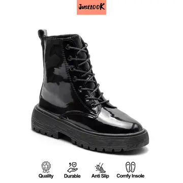 Sepatu boot sneakers on sale wanita