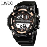 LWCC hot youth sports watch male and female couple net red trend anti-fall waterproof electronic