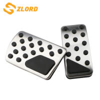 Zlord Car Gas Brake Pedal Clutch Pedal for Dodge Journey JCUV Fiat Freemont for Jeep Compass Liberty Patriot Car Pedals