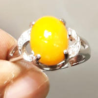 13.60 cts natural hi end mutilcolor opal gems silver ring