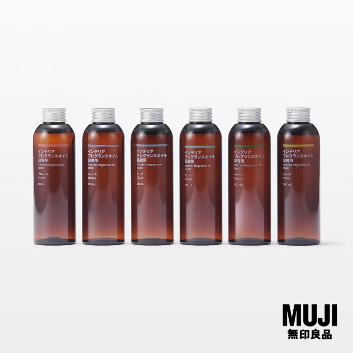 มูจิ รีฟิลน้ำหอมปรับอากาศ ขนาด 180 มล. - MUJI Intererior Fragrance ...