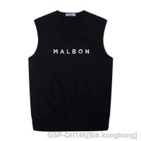 Malbon เสื้อกั๊กกันหนาวผู้ชายกางเกงเล่นกอล์ฟใหม่แฟชั่นสไตล์เกาหลี,เสื้อกั๊กกันหนาวเสื้อกันลมเสื้อเจอร์ซี่เสื้อเสื้อแจ็คเก็ตกันหนาว