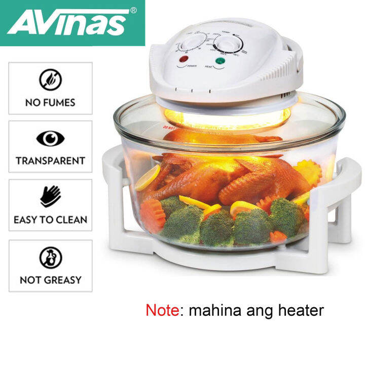KW2888 12L Halogen Turbo Convection Oven Cooking Electric Air Fryer