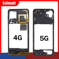 Salmatt สำหรับ Samsung Galaxy A22 4G/A225 A22 5G/A226กรอบกลางปลอกหุ้มเต็มพร้อมเปลี่ยนเฟรมกลางสำหรับ Samsung A22 4G A225 A22 5G A226